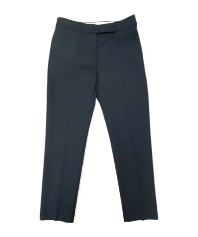 Max Mara Pleated Casual Pants In Green