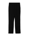 Max Mara Nepeta Ankle-length Trousers In Wool Crepe In Black
