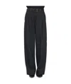 Max Mara Pleated Casual Pants In Black