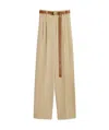 Max Mara Studio Pants In Nude