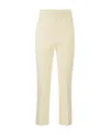 Max Mara Pleated Casual Pants In White