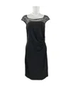 Max Mara Pleated Detail Dress In Black