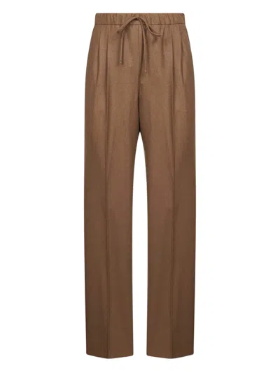MAX MARA PLEATED DRAWSTRING TROUSERS