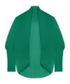 Max Mara Pleated Fabric Shrug
