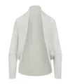 Max Mara Cape Coat In White