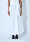 Max Mara Women Pleated Midi Skirt In White