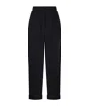 Max Mara Pleated Pants In Black