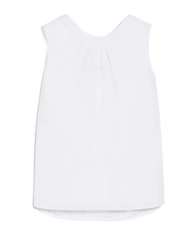 MAX MARA 'S MAX MARA SLEEVELESS POPLIN TOP