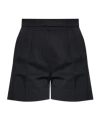 Max Mara Giugno Wool-blend Short In Black