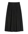 Max Mara 's  Gea High Waist Pleated Skirt In Black