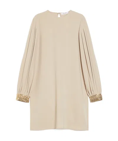 MAX MARA MAX MARA QUADRO CREWNECK PLEATED TOP