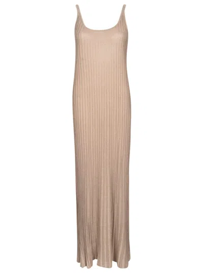 MAX MARA RITMO LUREX LONG DRESS