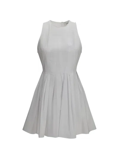 Max Mara Cotton Sleeveless Tank Top In White