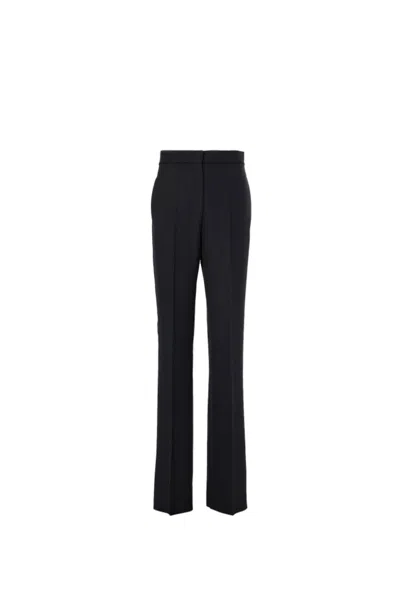 MAX MARA PLEATED STRAIGHT LEG TROUSERS