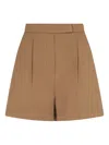 Max Mara Pleated Tailored Shorts
