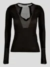 Max Mara Pleated Top In No-color