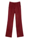 Max Mara Pleated Trousers In Brown