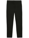 Max Mara Tailored Black Trousers With Smooth Finish And Functional Pockets