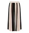 Max Mara Pleiadi Multicolored Knitted Skirt In Multi