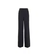 Max Mara Pocket Casual Pants In Black