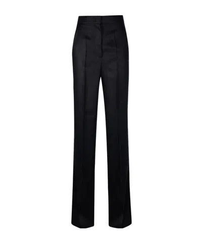 Max Mara Pocket Casual Pants In Black