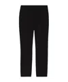 Max Mara Nepeta Ankle-length Trousers In Wool Crepe In Black