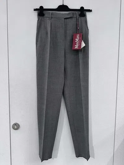 Max Mara Pocket Casual Pants In Black