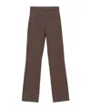 Max Mara Galicia Denim Trousers Clothing In Brown