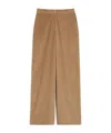 Max Mara Pocket Casual Pants In Brown