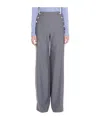 Max Mara Pocket Casual Pants In Gray
