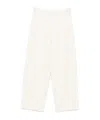 Max Mara Pocket Casual Pants In White