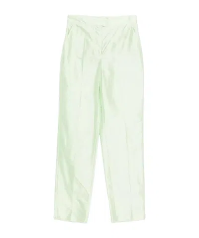 Max Mara Pocket Casual Pants In White