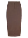 Max Mara Concealed Fastening Trousers In Brown