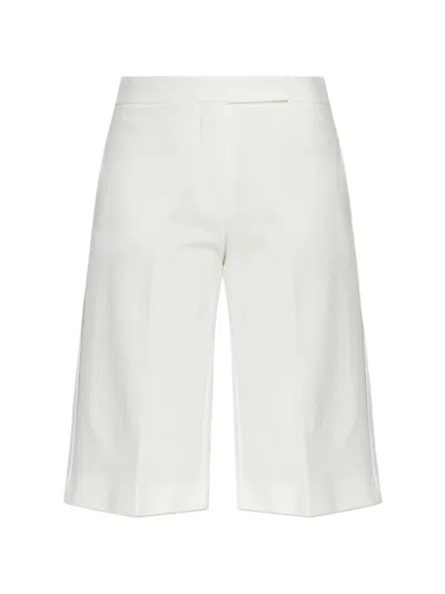 Max Mara Pocket Sarce Pants In White