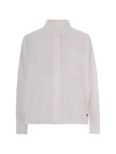 Max Mara Pocket Shirt In White