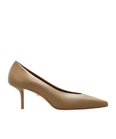 Max Mara Pointed-toe High Heels In Brown