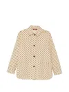 Max Mara Polka-dot Jacket In Brown