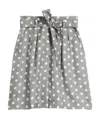 Max Mara Polky Dot Design Skirt In Gray