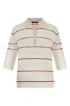 Max Mara Studio Polo Shirt In Blue