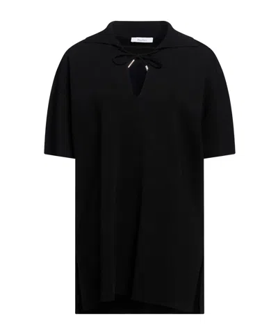 Max Mara Polo Shirts In Black