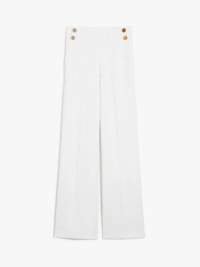 MAX MARA MAX MARA POLONIA LONG TROUSER WHITE