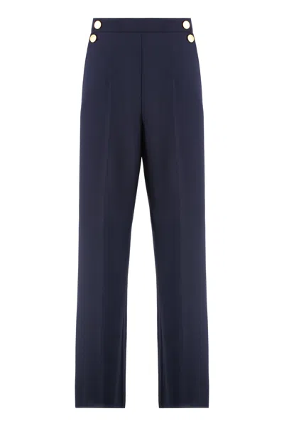 MAX MARA MAX MARA POLONIA VIRGIN WOOL TROUSERS