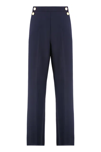 MAX MARA POLONIA VIRGIN WOOL TROUSERS