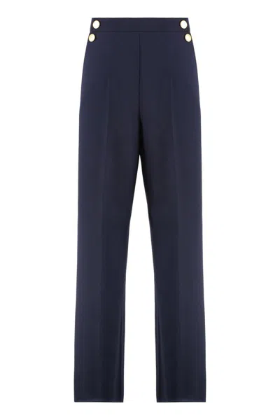 MAX MARA MAX MARA POLONIA VIRGIN WOOL TROUSERS