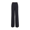 Max Mara Polonia Wide-leg Pants In Blue