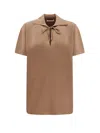 Max Mara Polo Neck Short-sleeve Top
