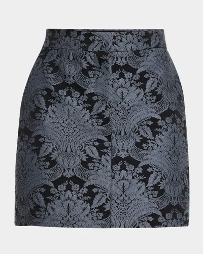 MAX MARA POMEZIA BROCADE MINI SKIRT