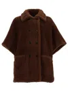 Max Mara Buttoned Pocket Jacket In Brown