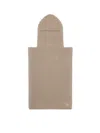 Max Mara Balaclava-collar Poncho In Sand