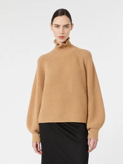 Max Mara Pontile Sweater In Brown